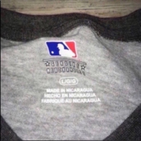 MLB Miami Marlins 3/4 Sleeve Baseball Tee - Picture 2 of 6